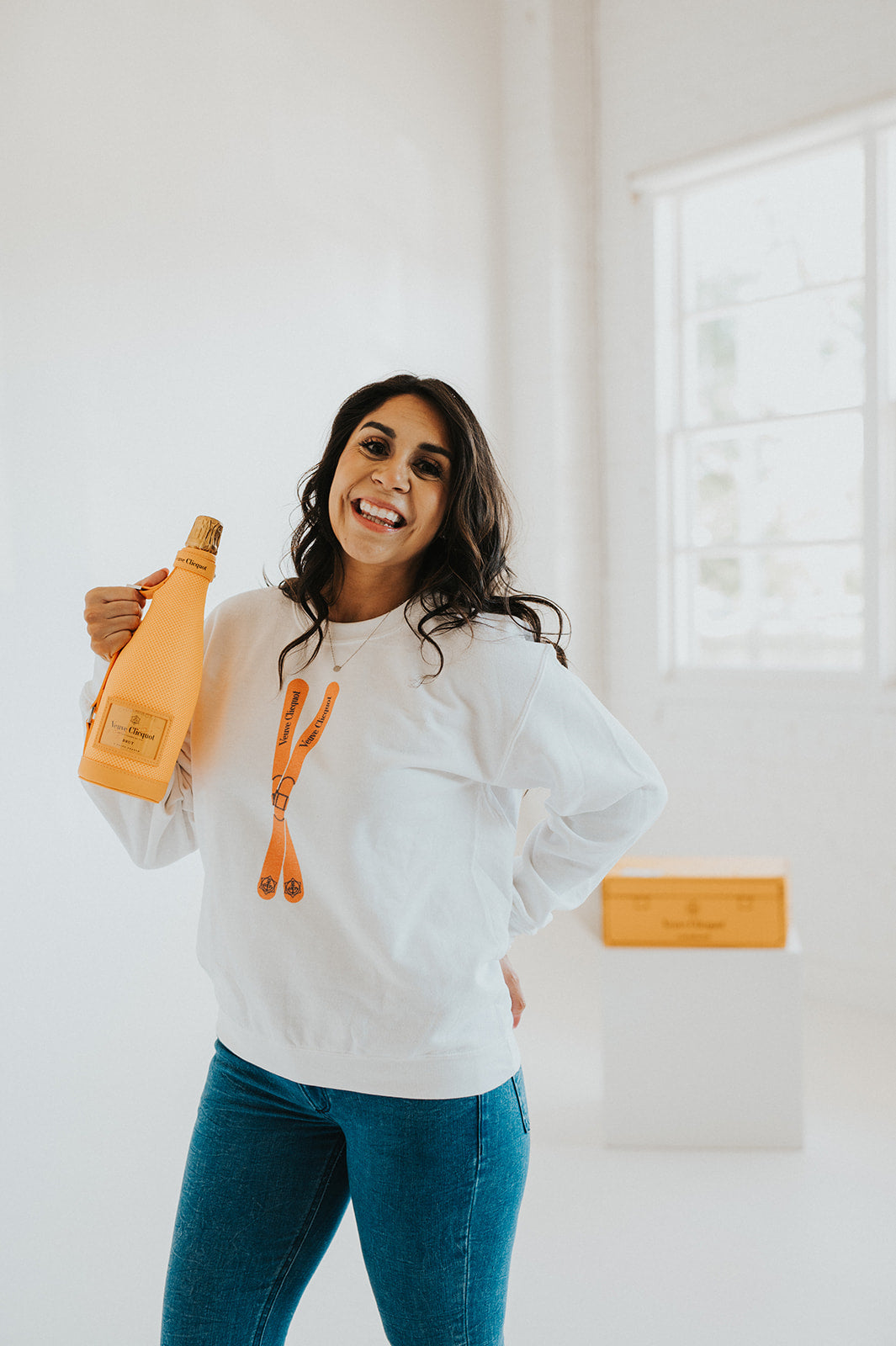 Veuve Ski Sweatshirt
