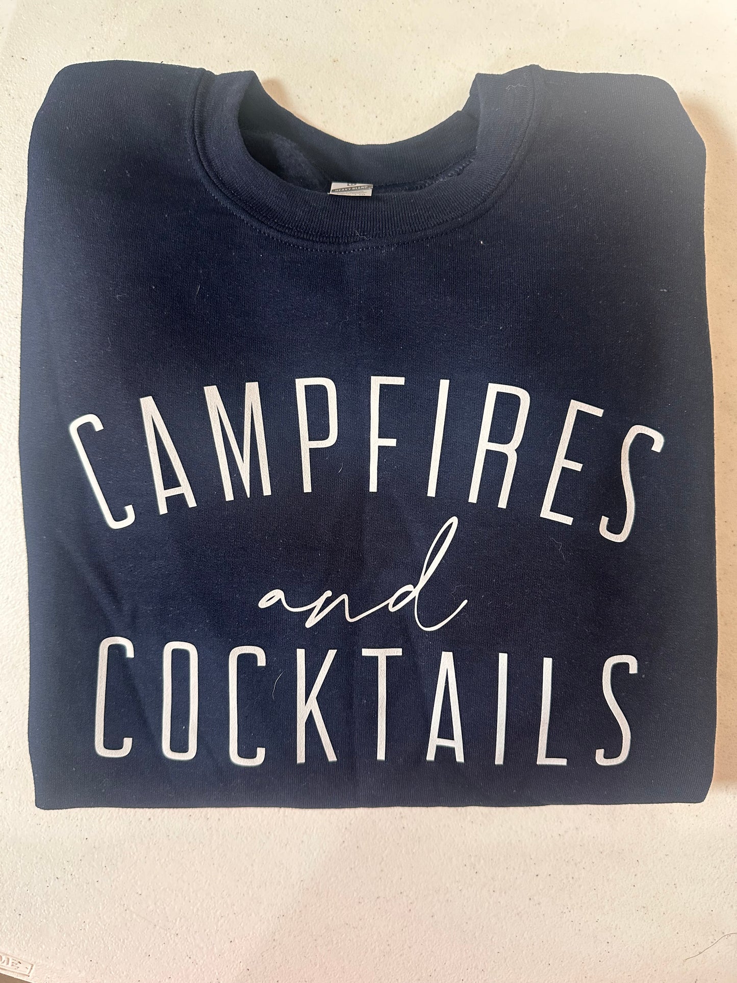 Campfires and Cocktails Sweatshirt