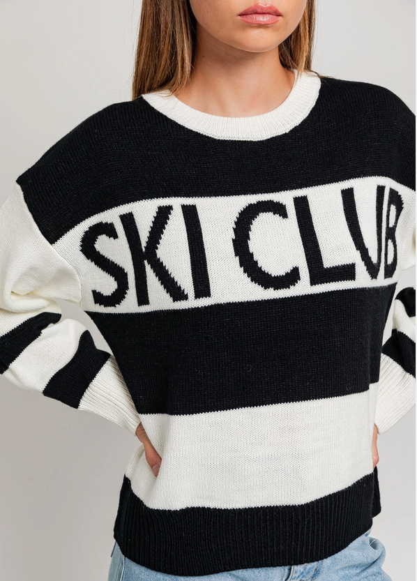 Ski Club Sweater
