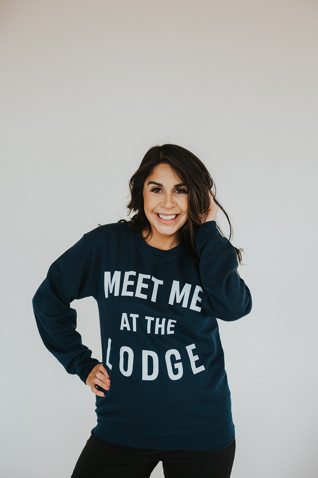Meet Me At The Lodge Sweatshirt