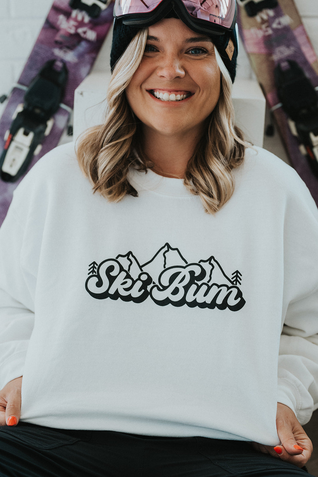Ski Bum Mountain Sweatshirt
