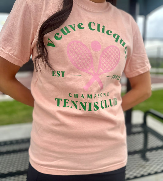 Veuve Champagne Tennis Club Tee