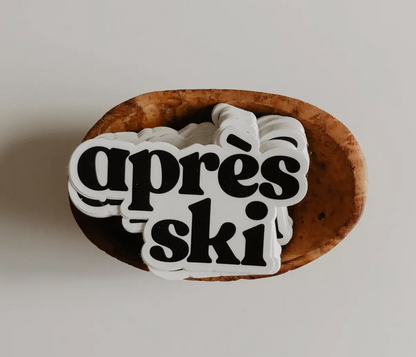 Après Ski Sticker