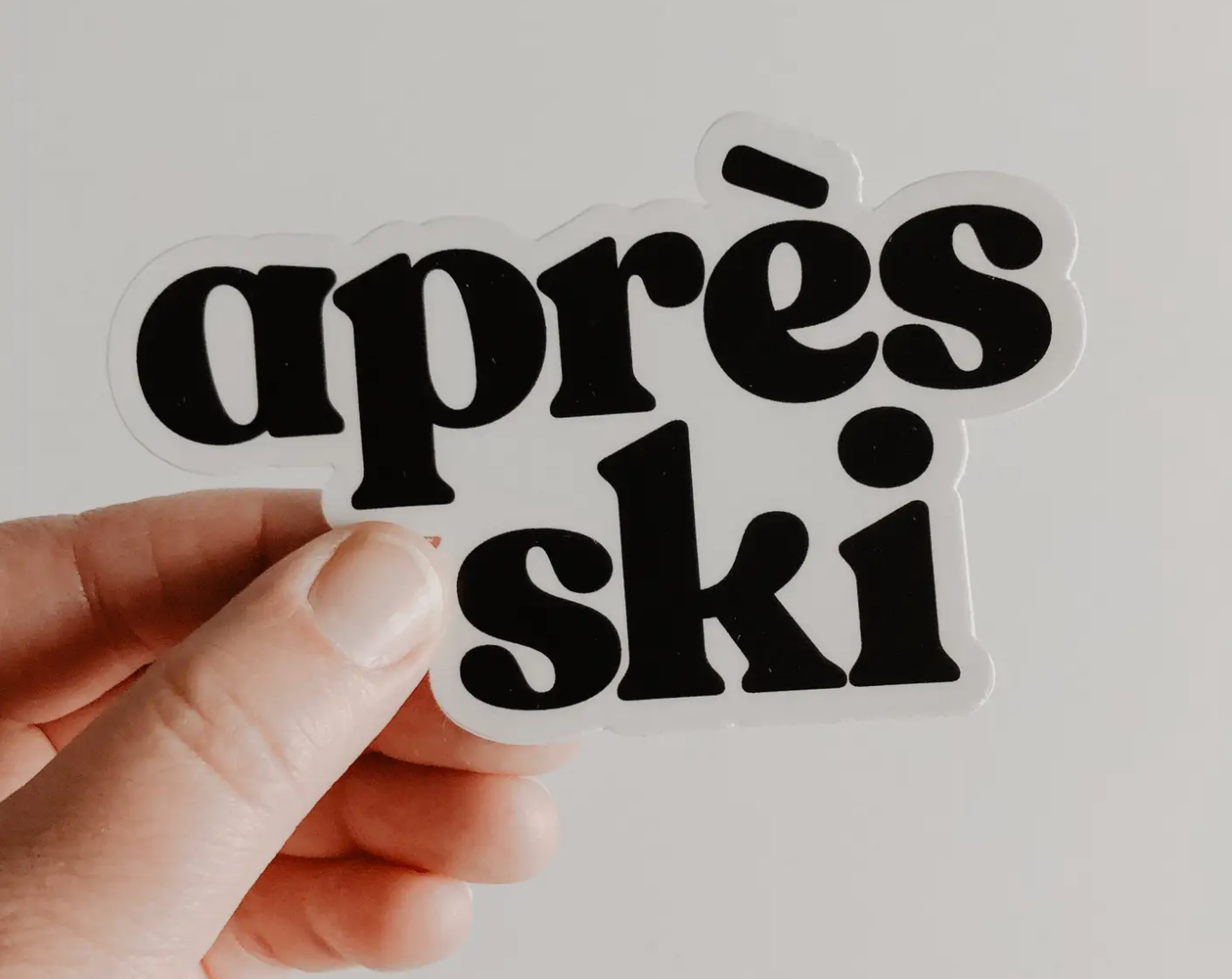 Après Ski Sticker