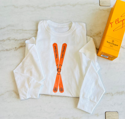 Veuve Ski Long Sleeve Tee