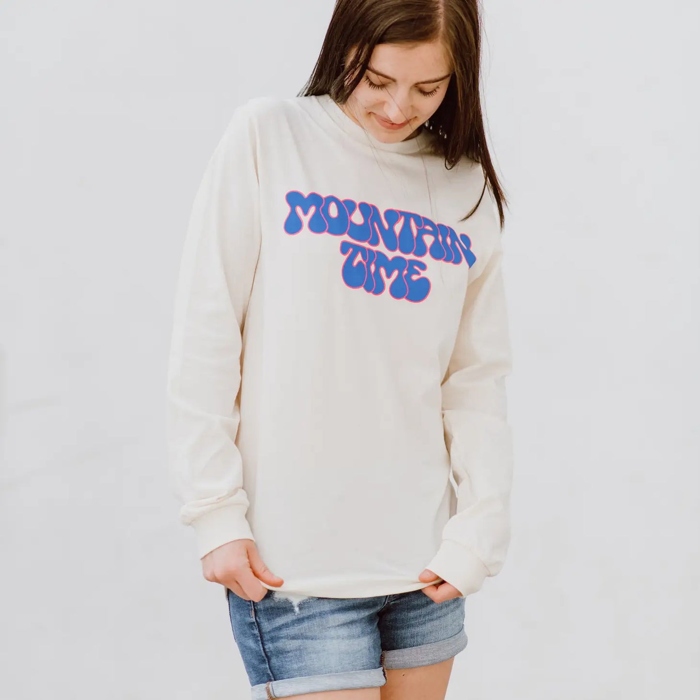 Mountain Time Long Sleeve Tee