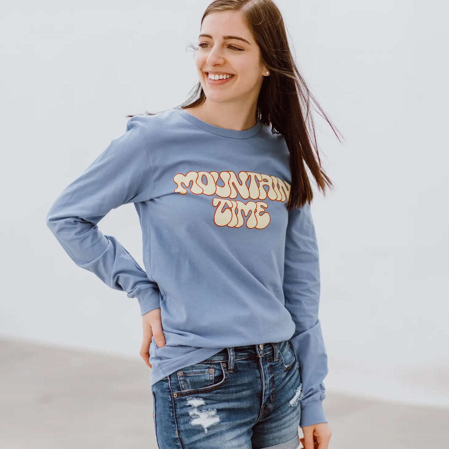 Mountain Time Long Sleeve Tee