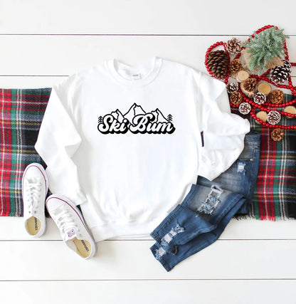 Ski Bum Mountain Sweatshirt