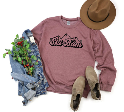 Ski Bum Mountain Sweatshirt